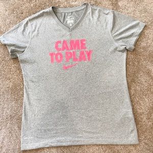 Nike shirt XL gray